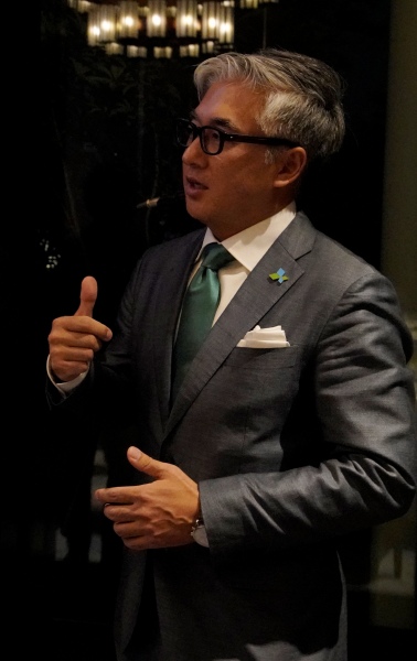 大坪直哉氏の写真
